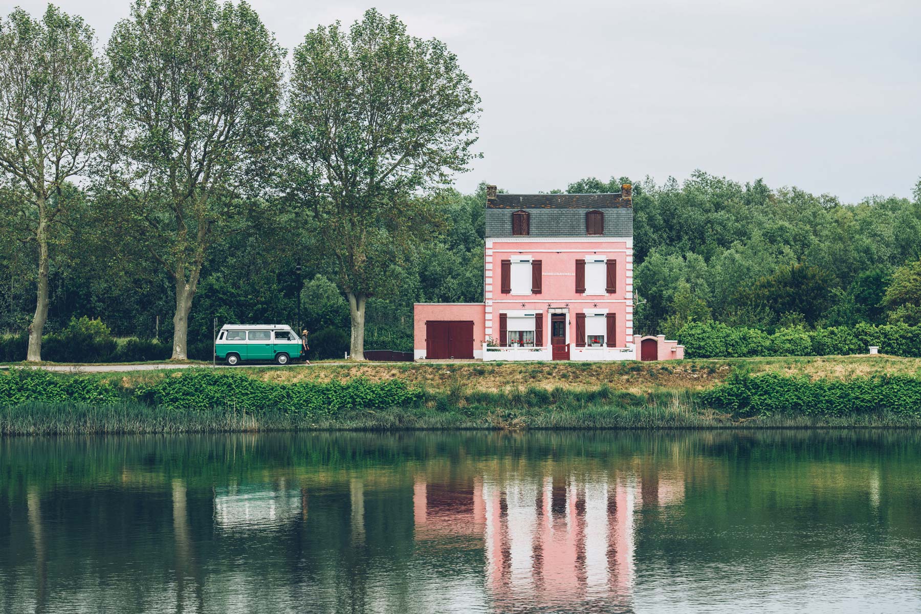 Maison Rose, St Valery, Baie de Somme