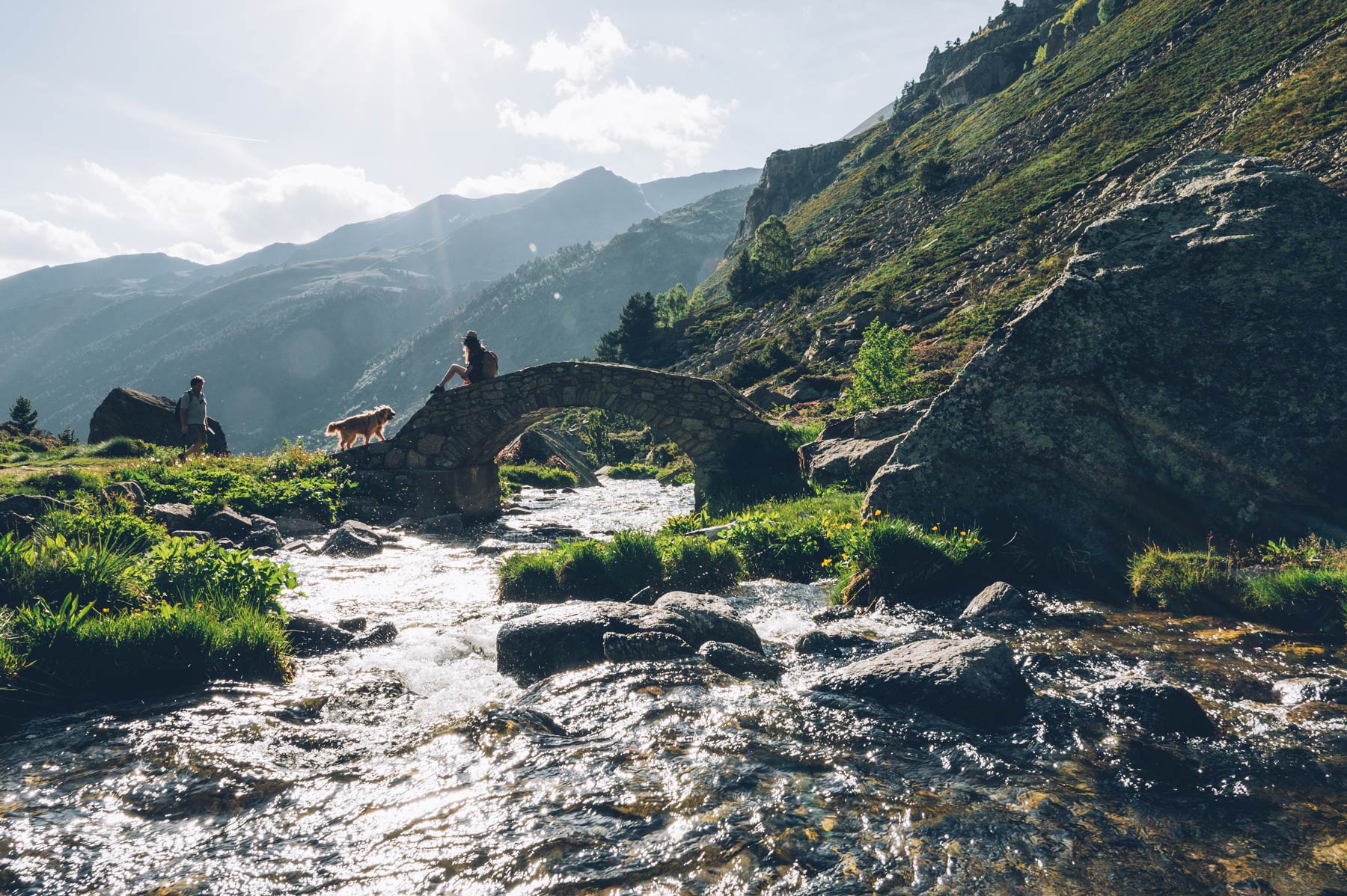 Randonnée pour les lacs Juclar, Andorre