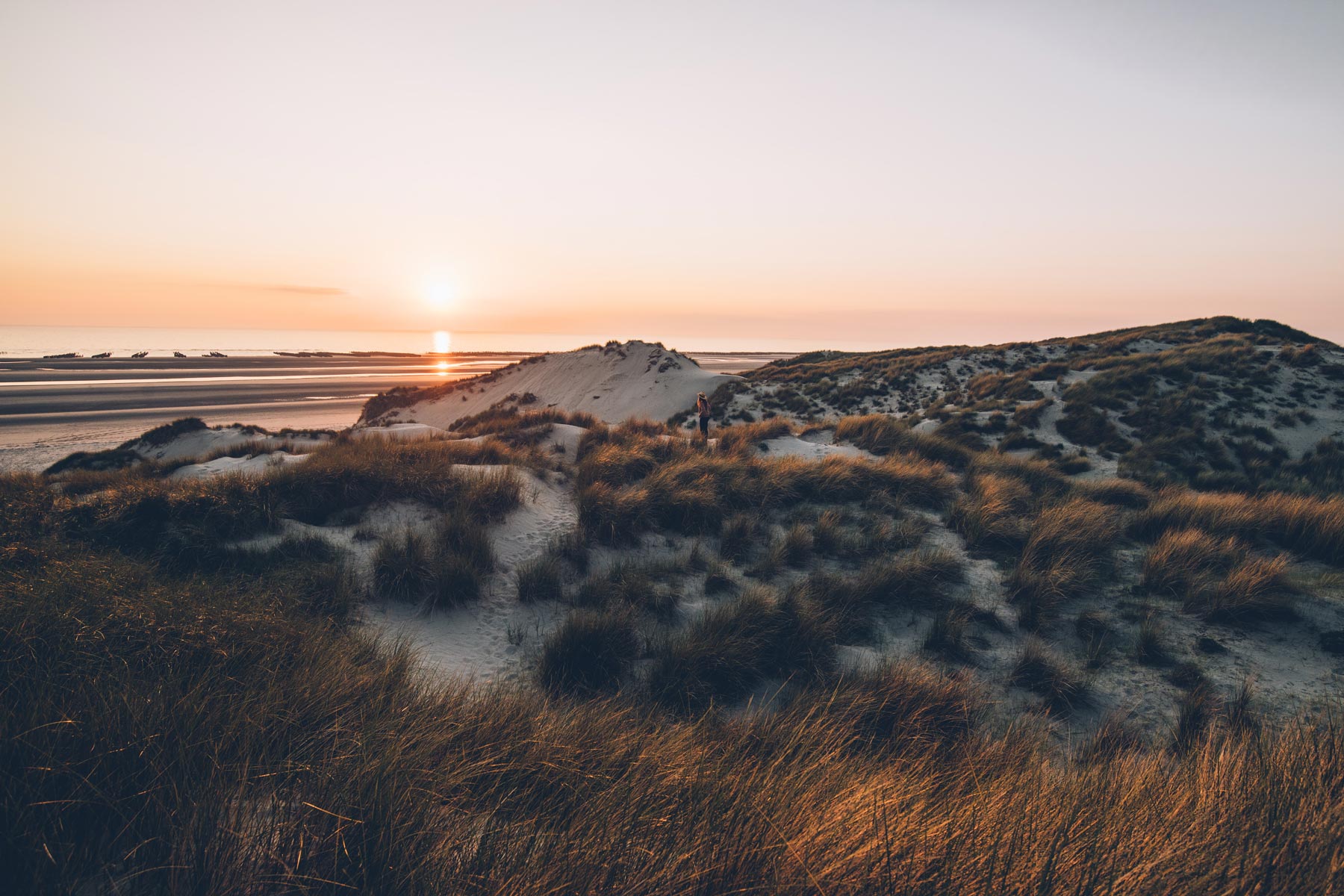 Dunes de sable, Baie de Somme