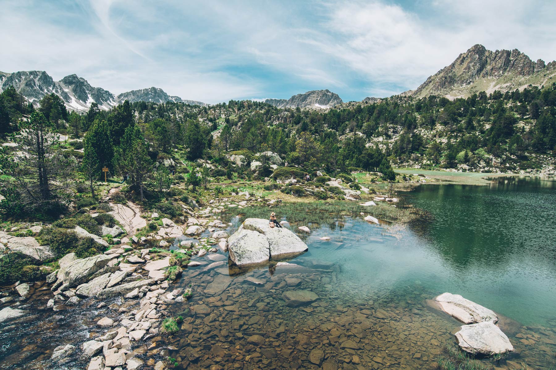 Rando Lac Pessons, Andorre