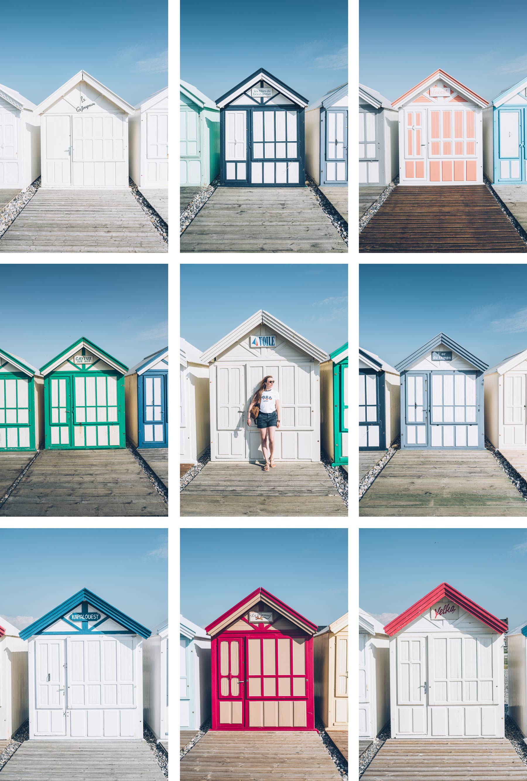 Cabines de Plage, Baie de Somme