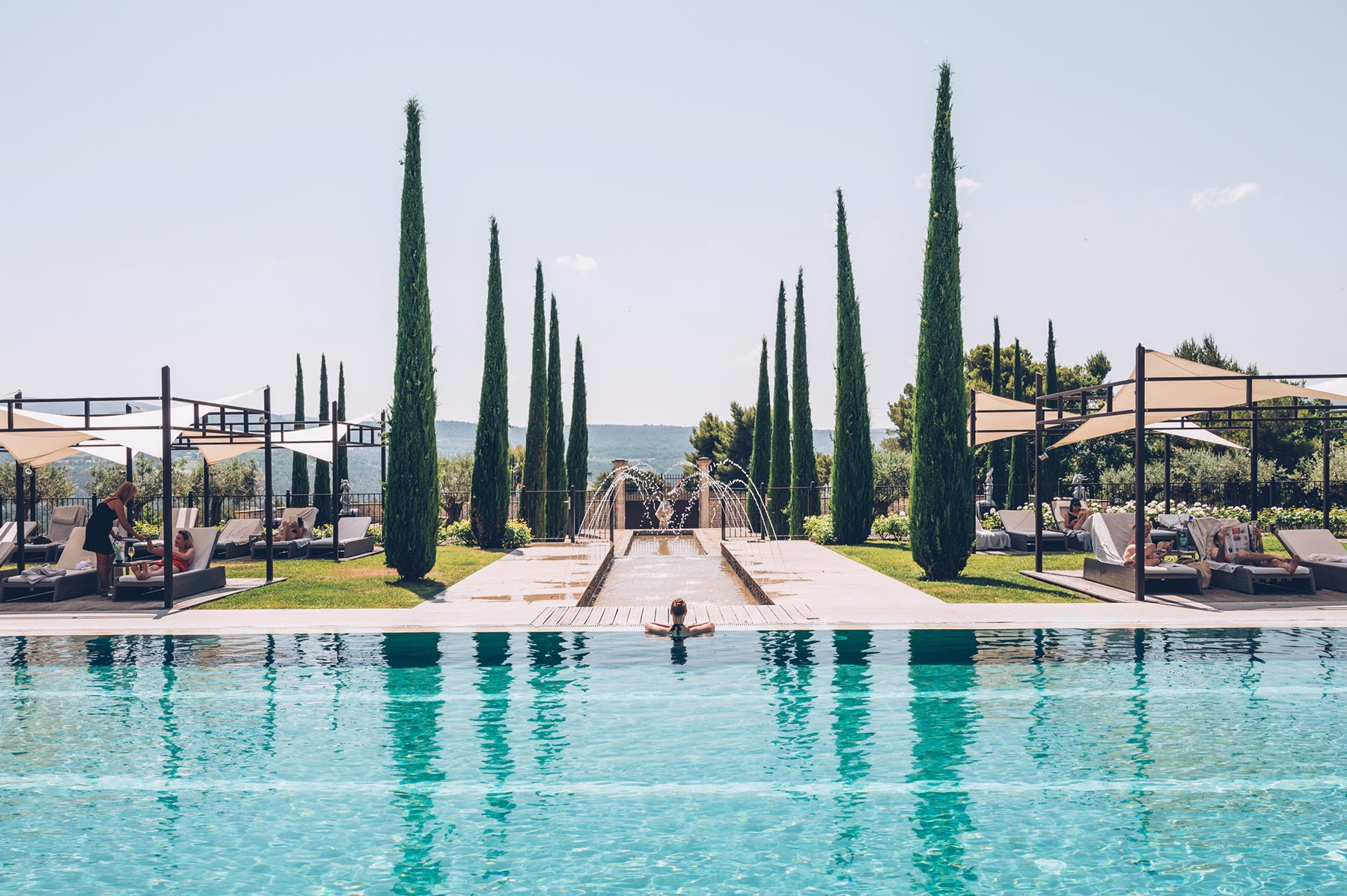 Piscine La Coquillade, Vaucluse