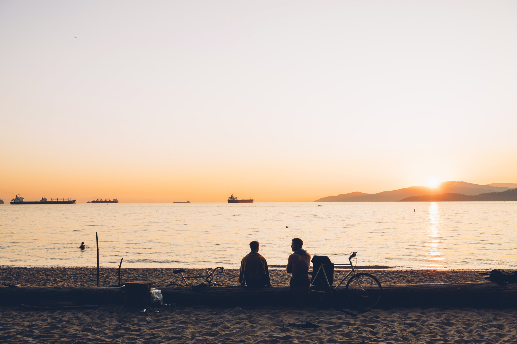 Coucher de soleil, Vancouver