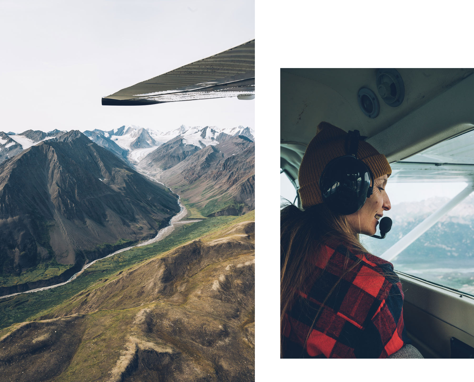 Vol scenique Kluane National park