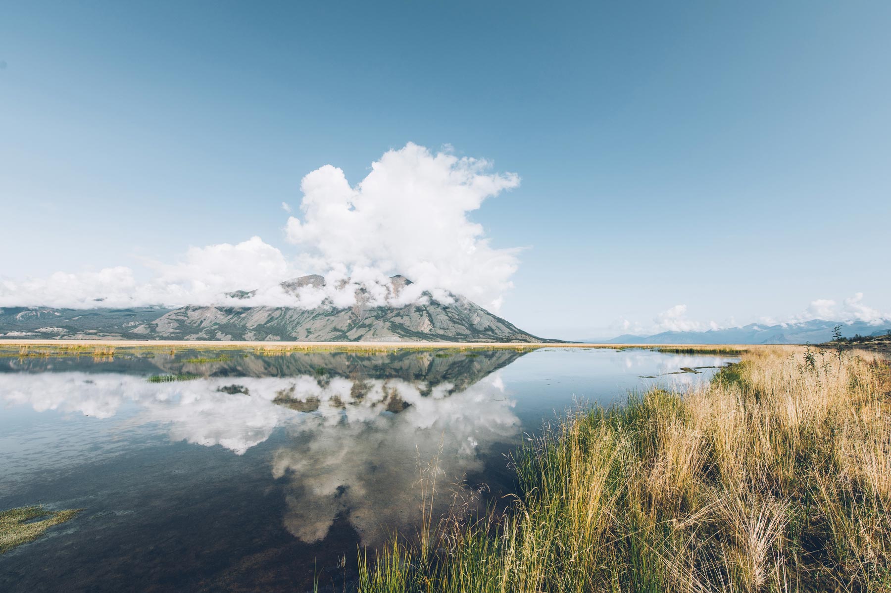 Lac Kluane, Yukon