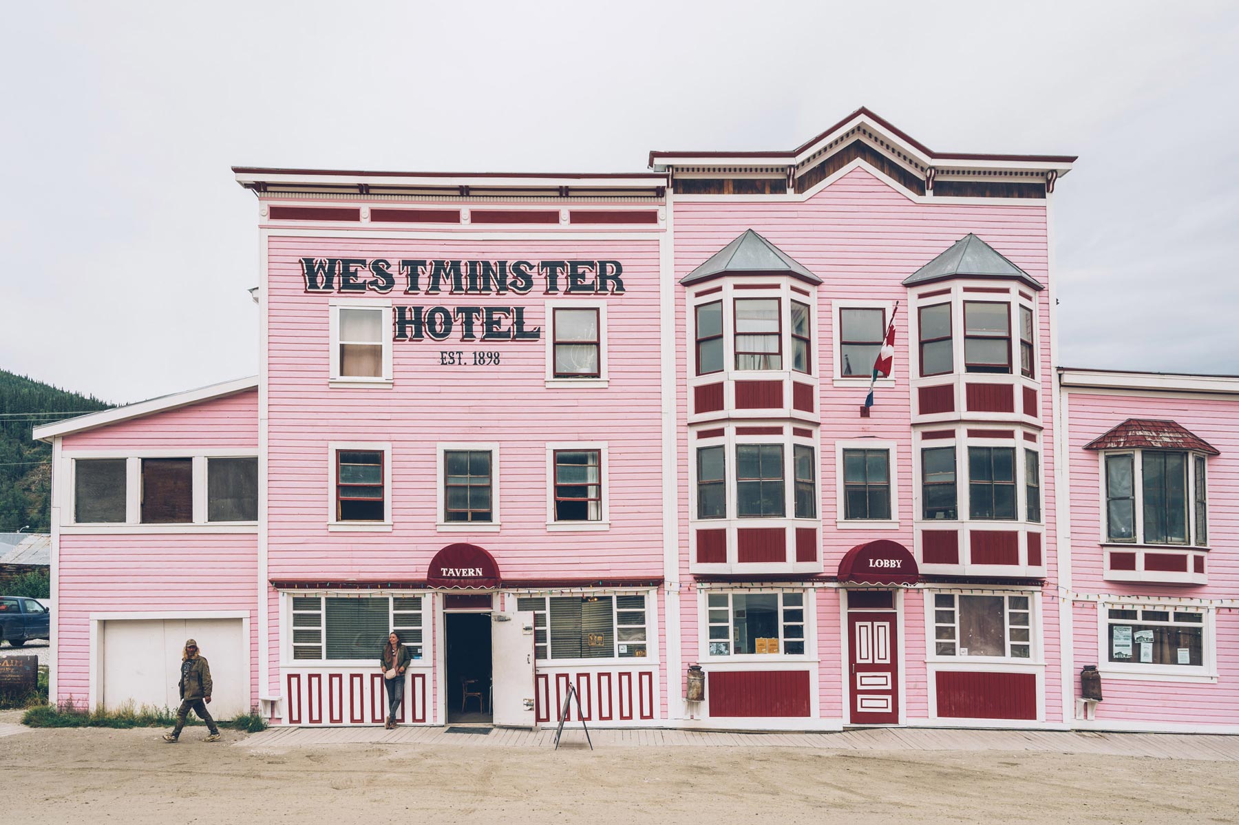 Visite de Dawson City, Yukon