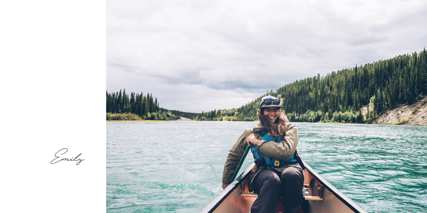 Emily, guide Up North, Whitehorse