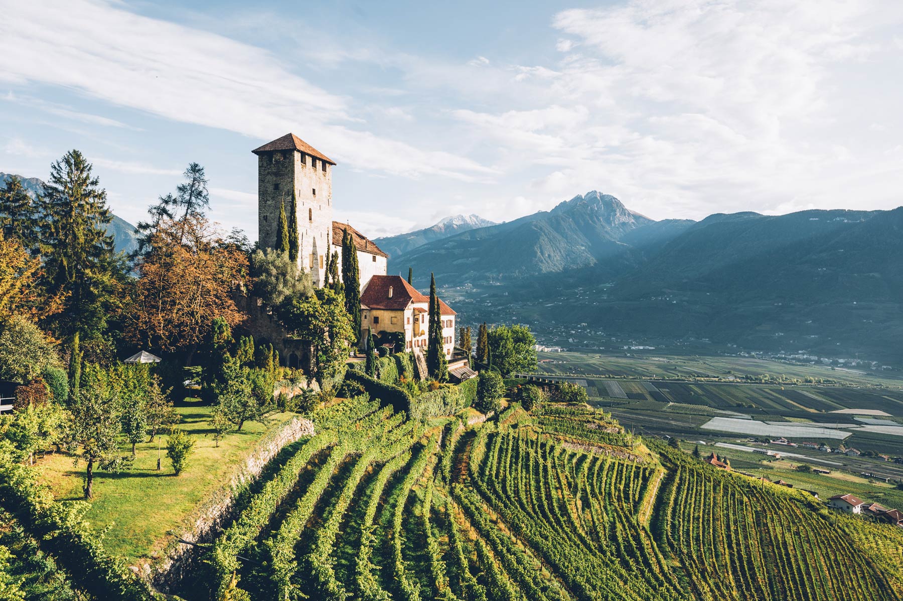 Chateau de Lebenberg, Merano, Sud Tyrol, Italie