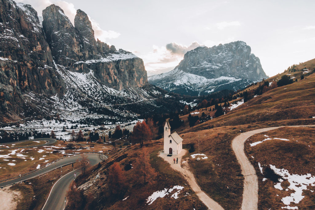 Passo Gardena, Dolomites