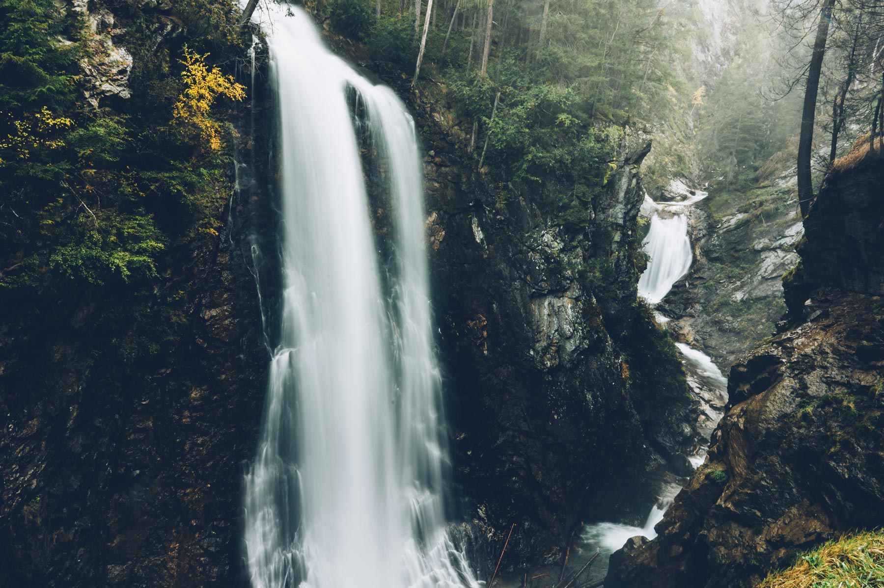 Cascades Riva, Dolomites