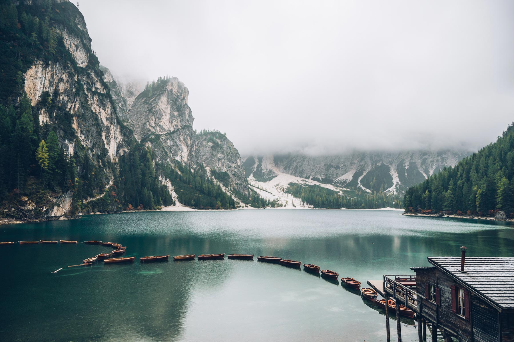 Lago di Braies, Dolomites