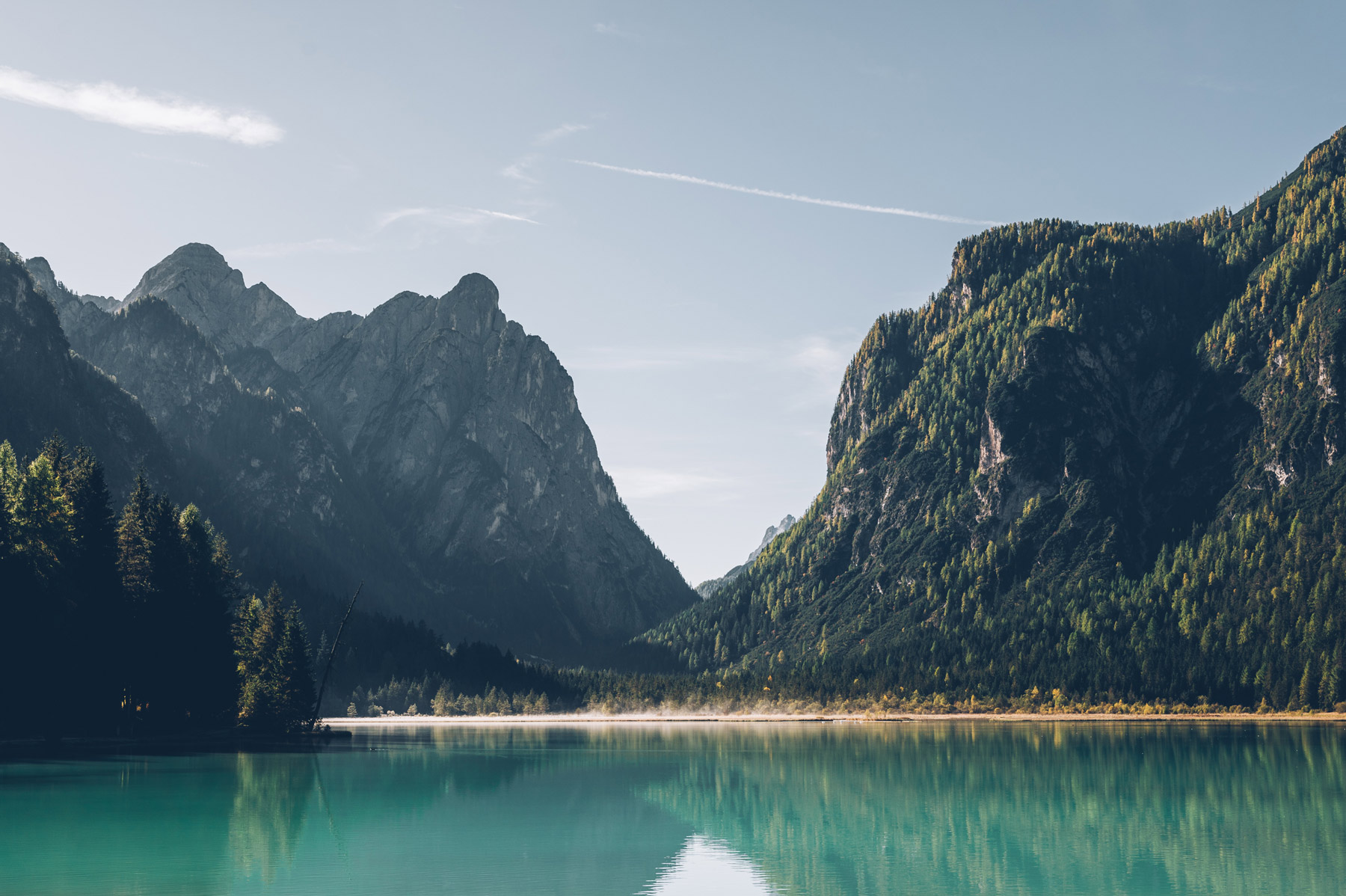 Lago di Dobbiaco, Dolomites