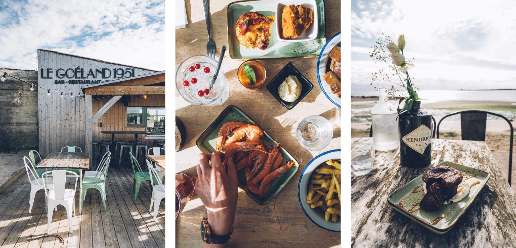 Le Goeland 1951, Restaurant de plage