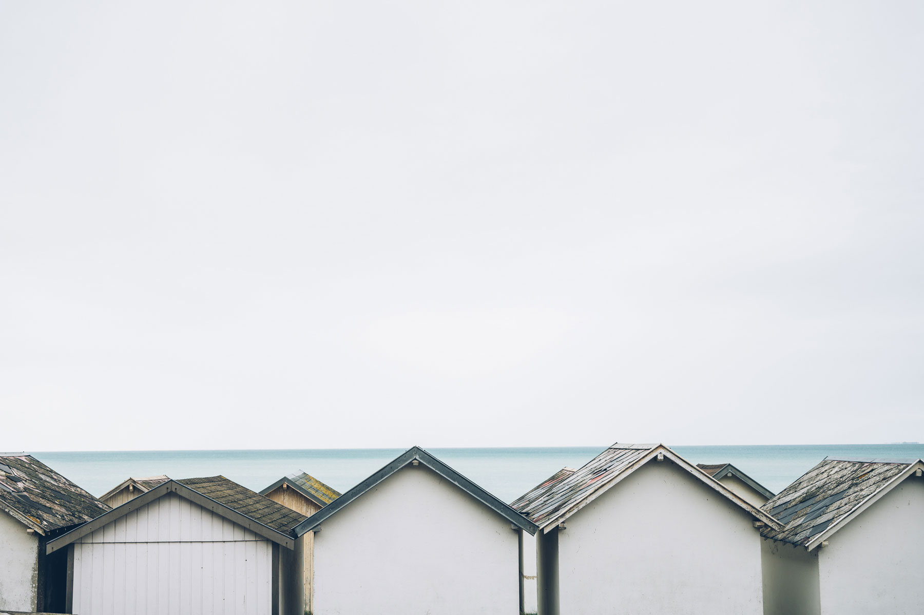 Cabines de Carolles, La Manche