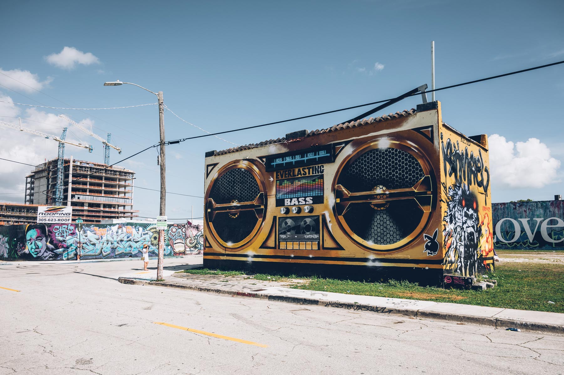 Enceinte, Street Art Miami, Wynwood