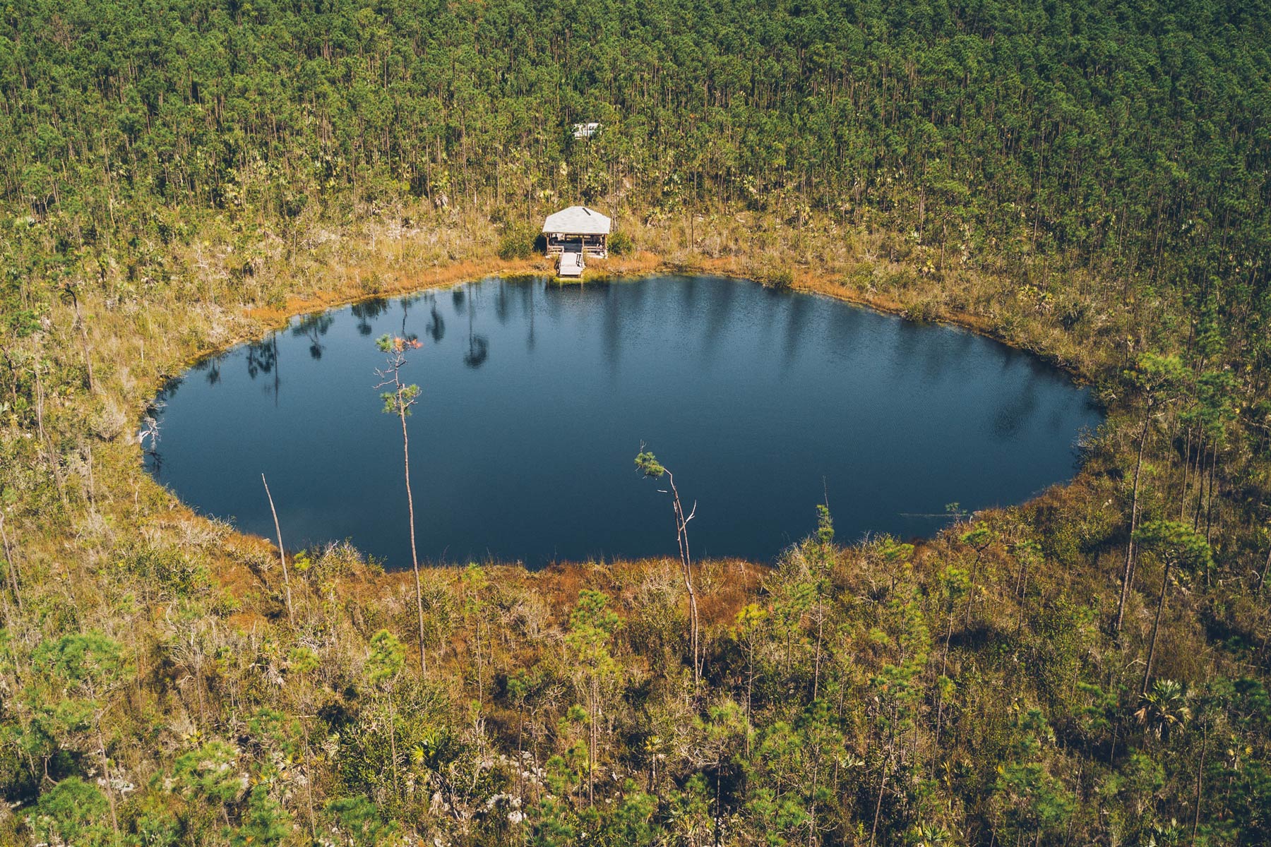 Cousteau's blue hole, Andros