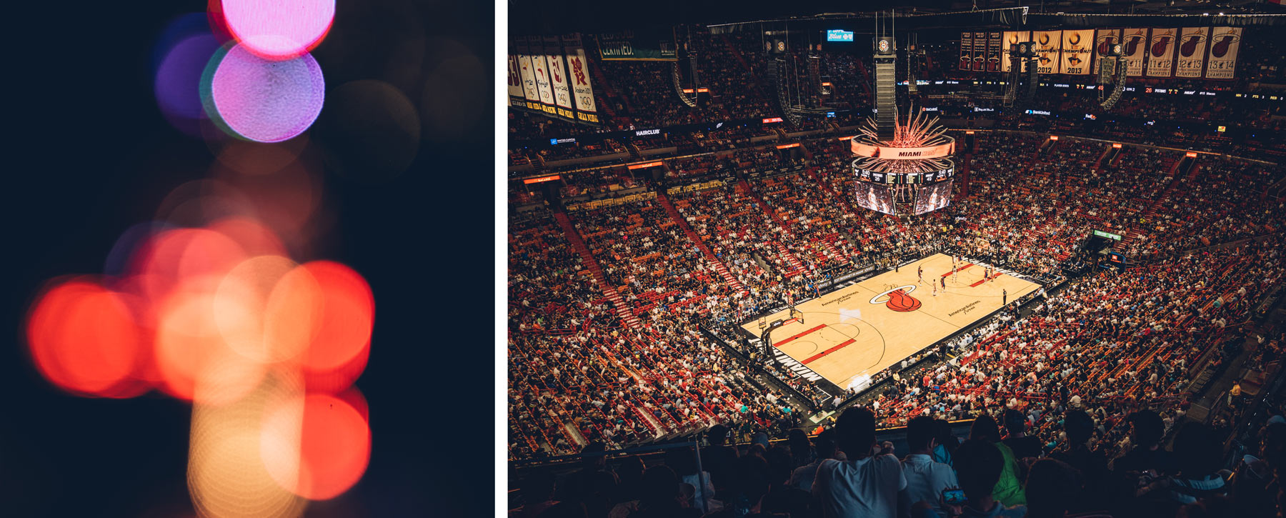 Match de Basket à Miami