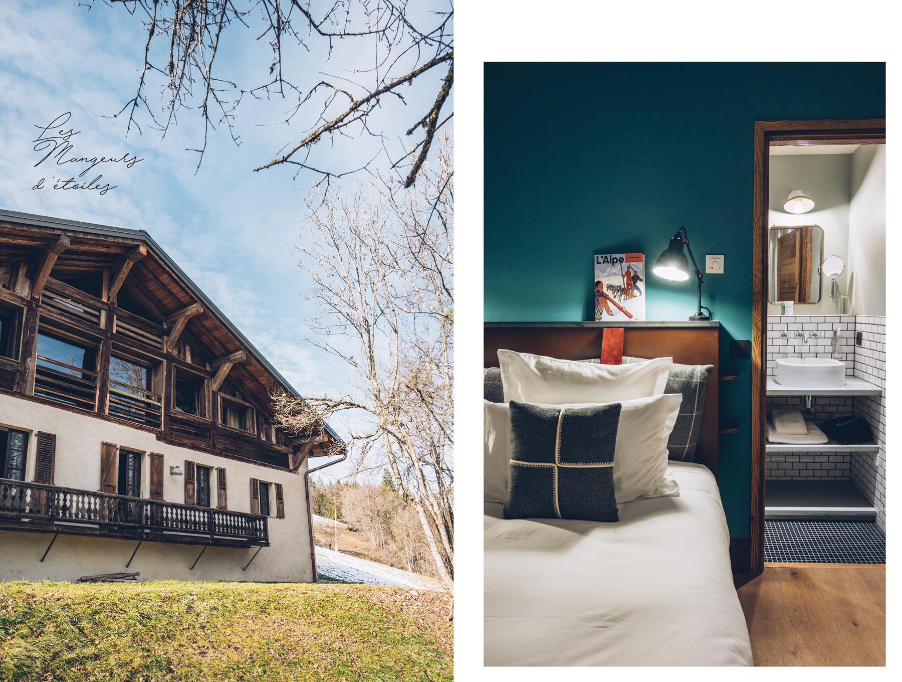 Chambre d'hotes stylée, Saint Gervais les Bains - Les Mangeurs d'étoiles