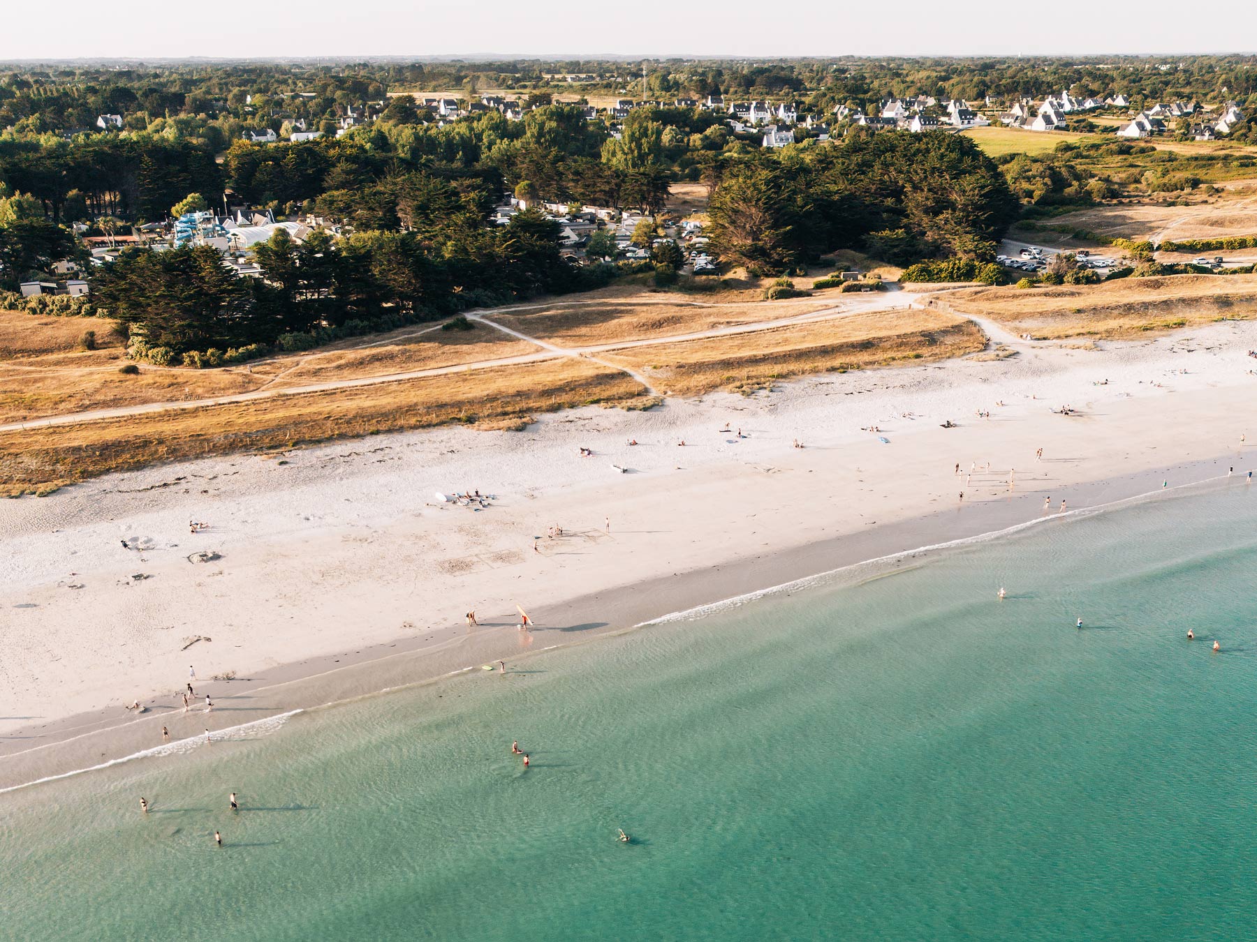 Camping sur la plage en Bretagne, Yelloh la Plage