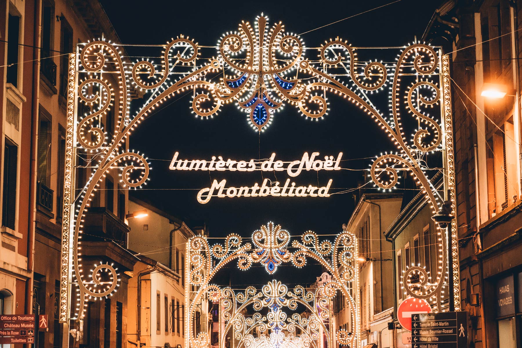 Lumières de Noël Montbéliard
