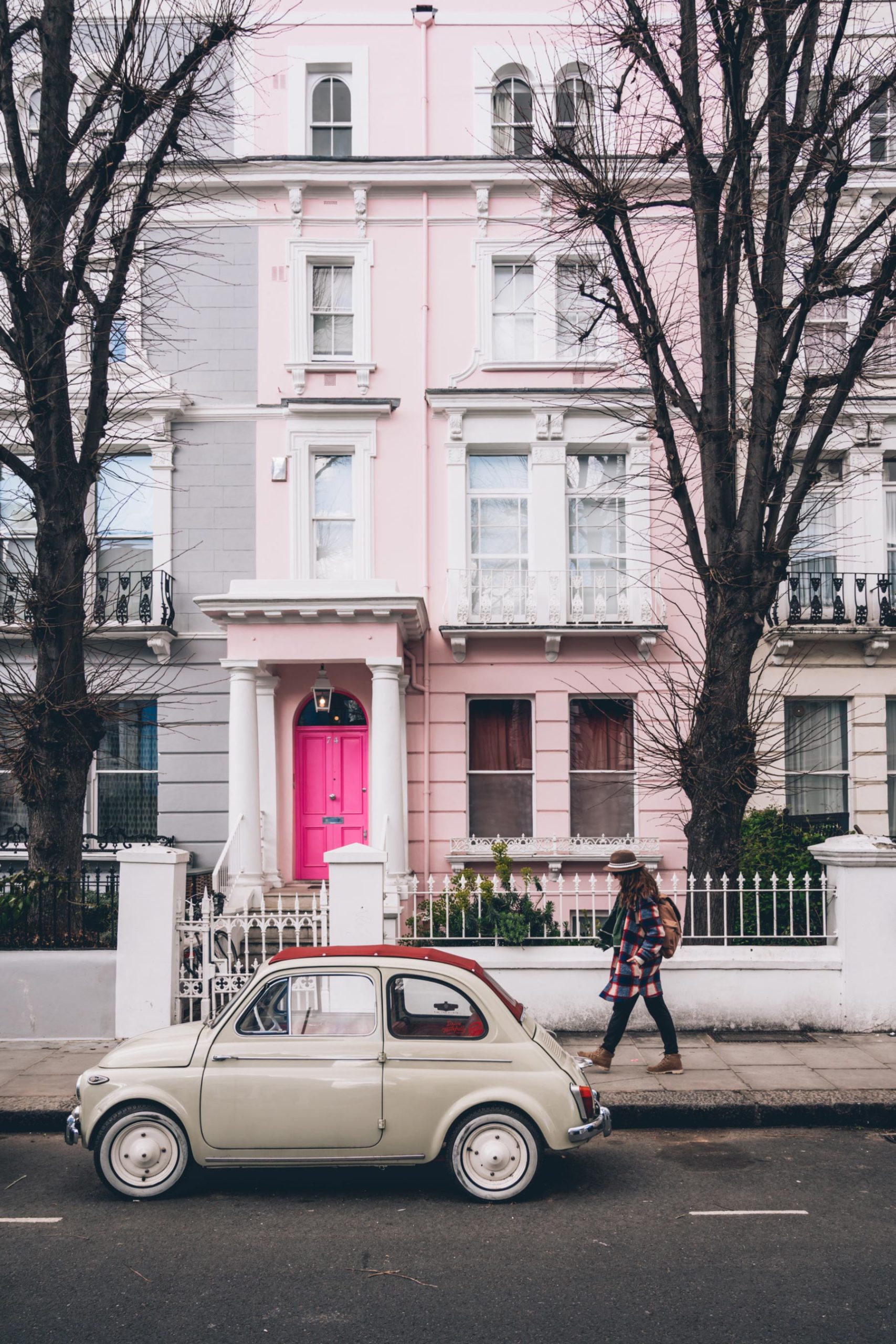 Les rues colorées de Notting Hill