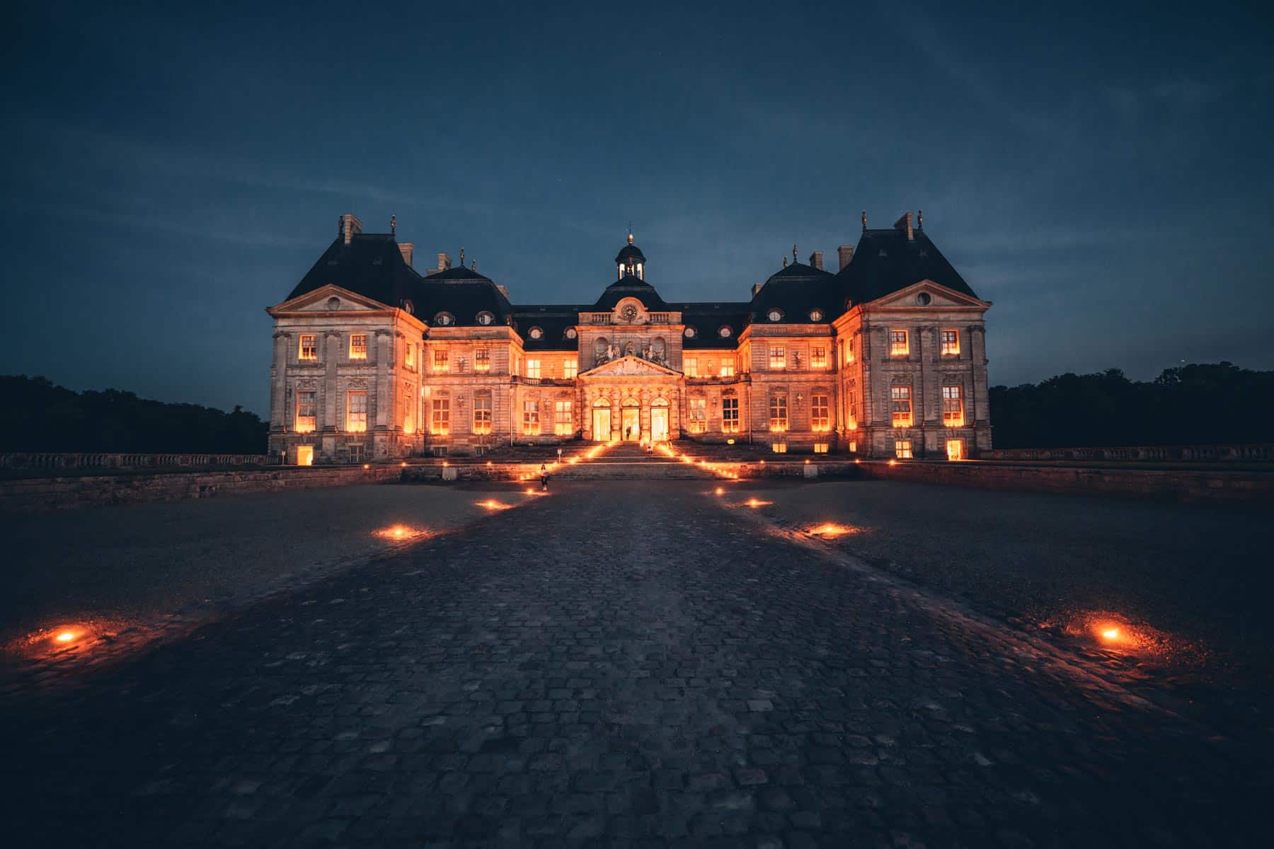 Château de Vaux le Vicomte soirée aux chandelles