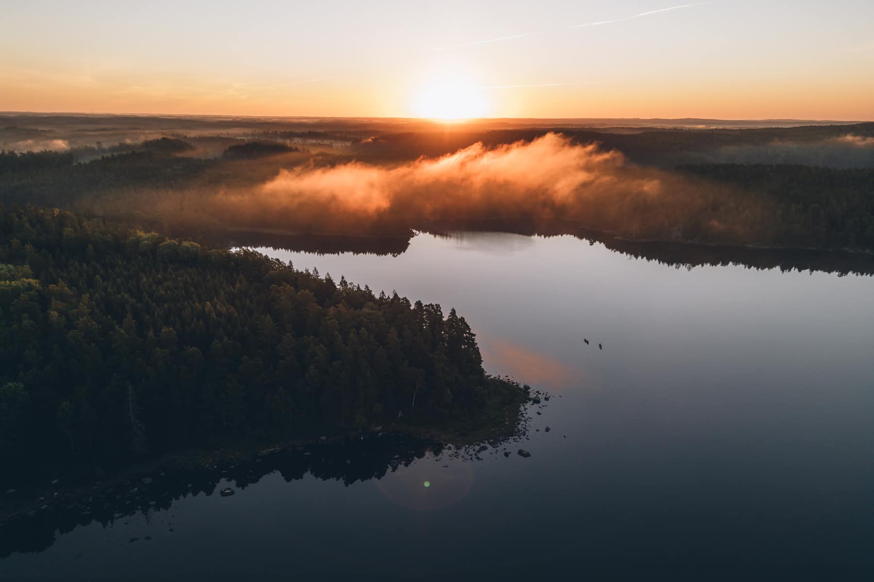 une semaine en canoe en Suède