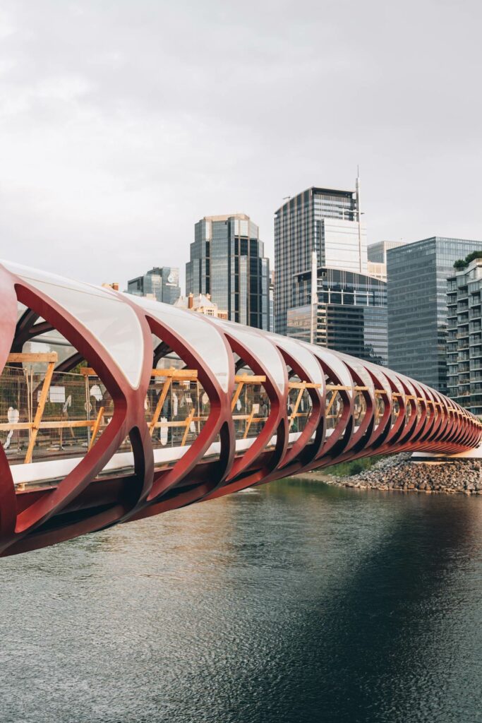 Pont Calgary, Alberta, Canada