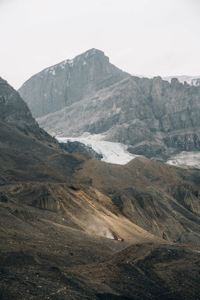 sentier du glacier Stuttfield