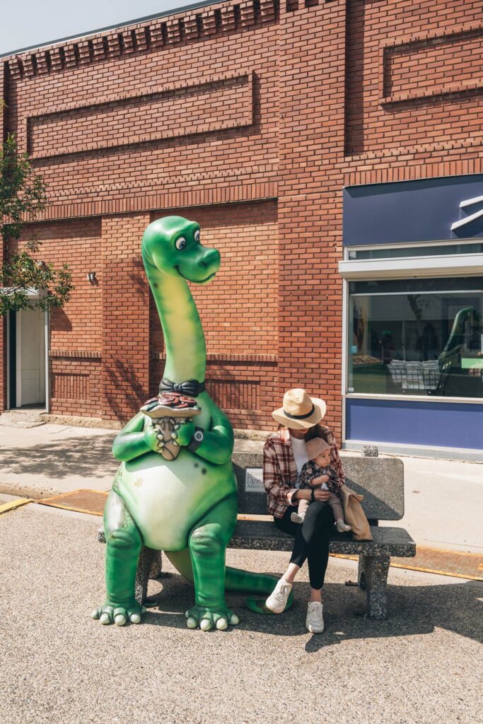 Drumheller, Capitale des Dinosaures