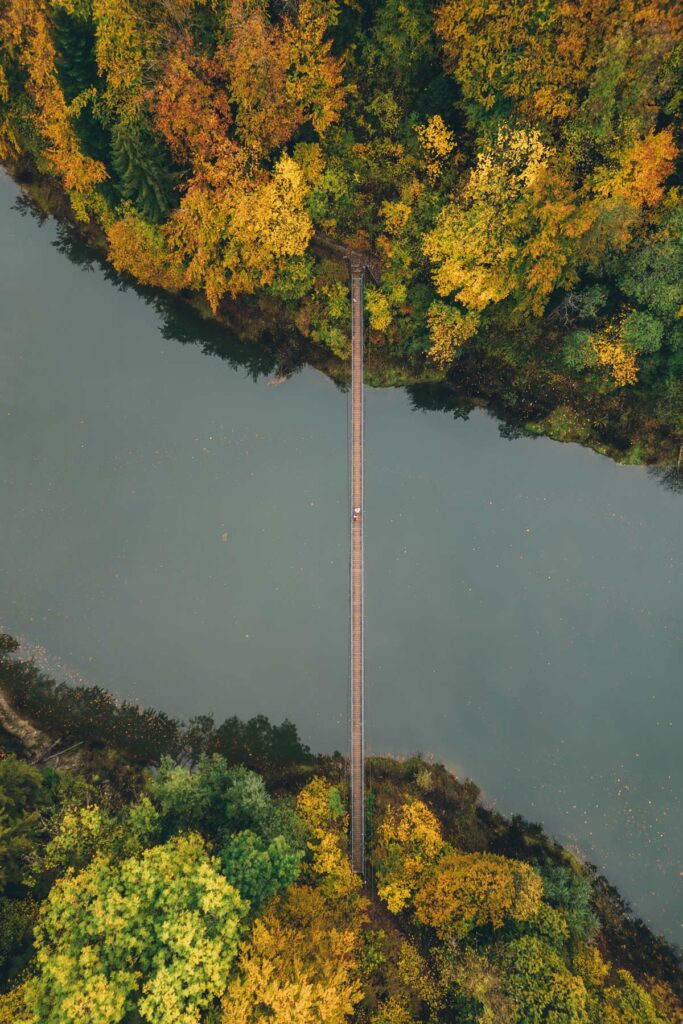 Passerelle en Suisse, Lac de Montsalvens