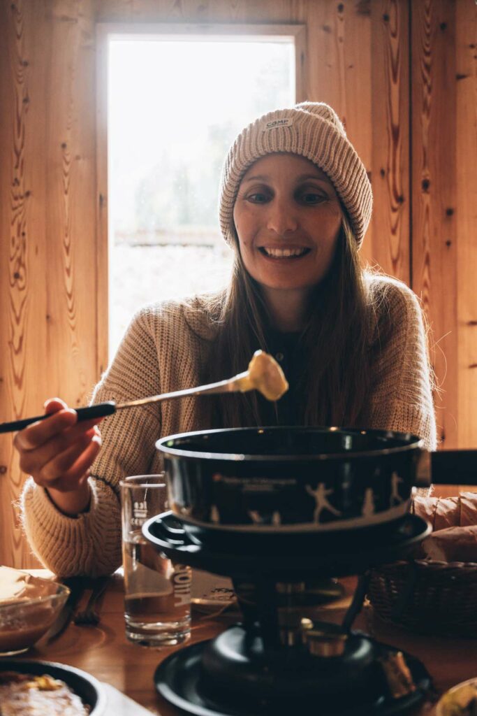 Fondue Suisse à Jaun