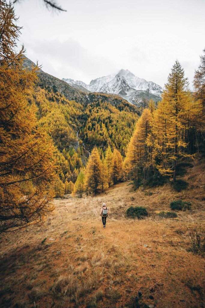 Rando pour le lac bleu, Suisse