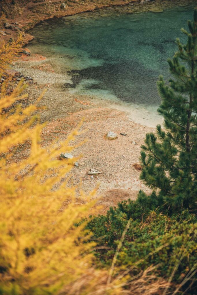 Lac Bleu d'Arolla, Suisse