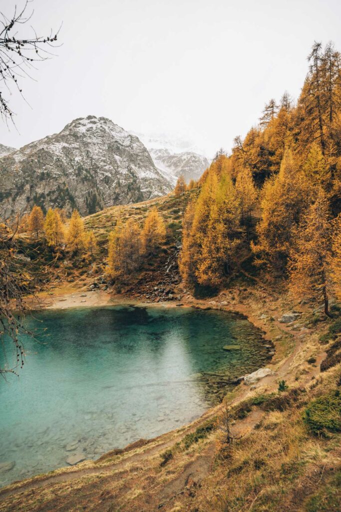 Lac Bleu d'Arolla, Suisse