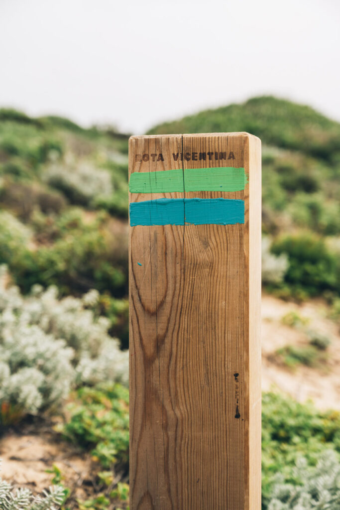 Rota Vicentina, sentier du littoral, Portugal