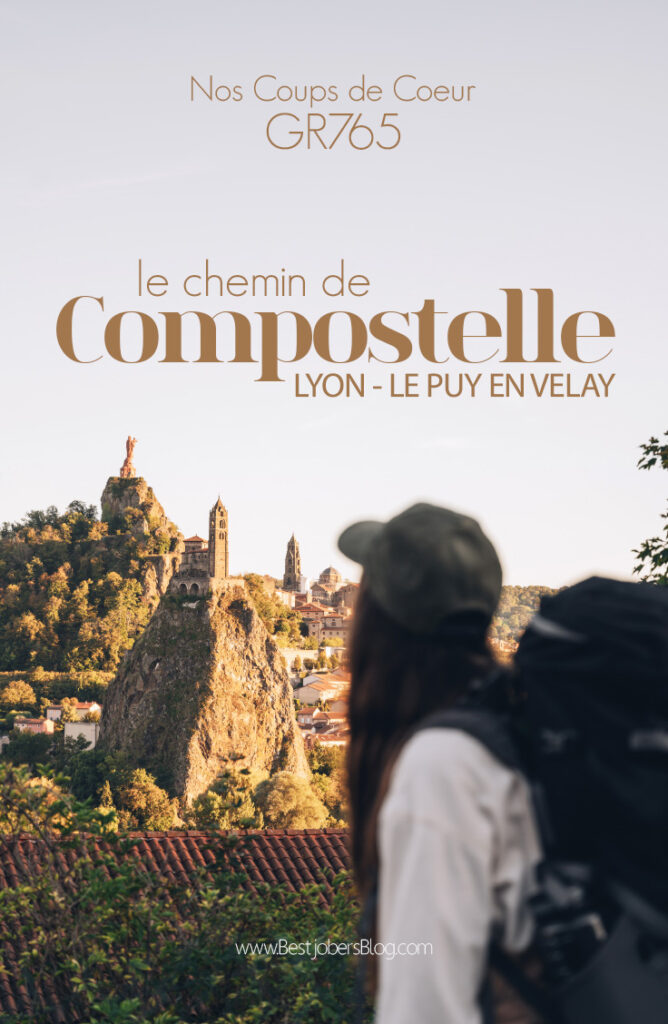 Chemin de compostelle entre Lyon et le Puy en Velay