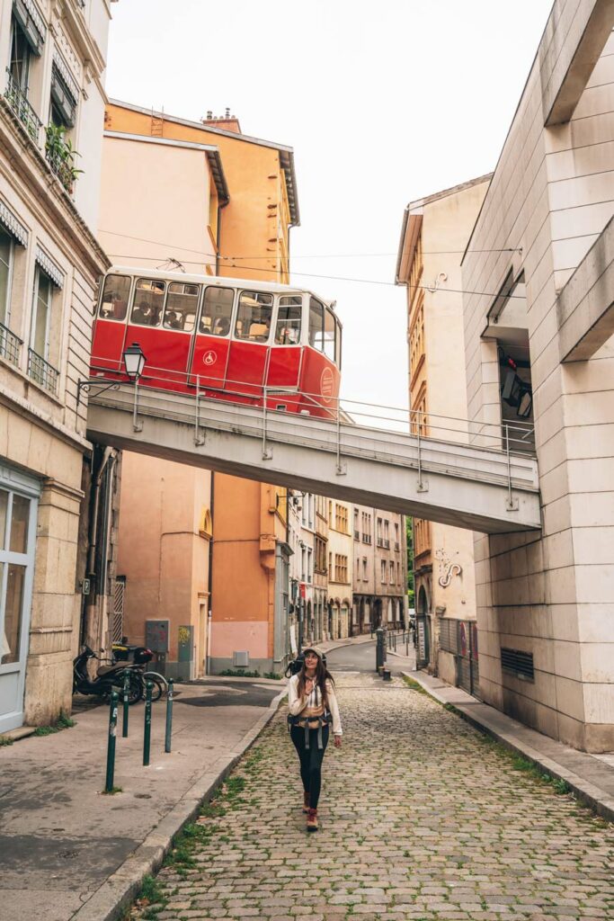 Vieux Lyon, Chemin de Saint Jacques de Compostelle