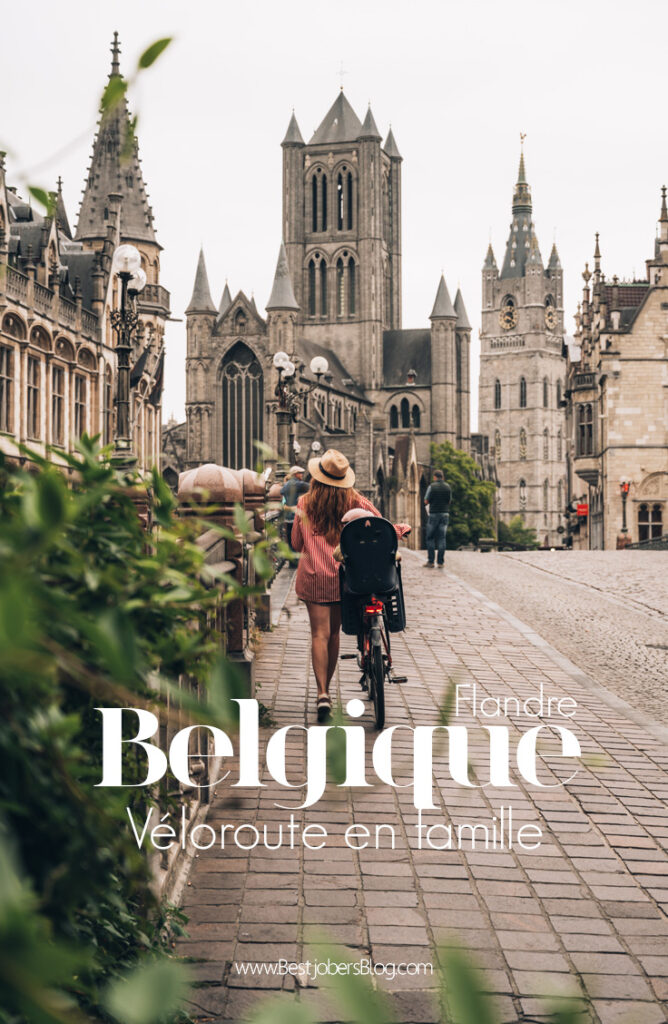la route des villes d'art en velo, Belgique