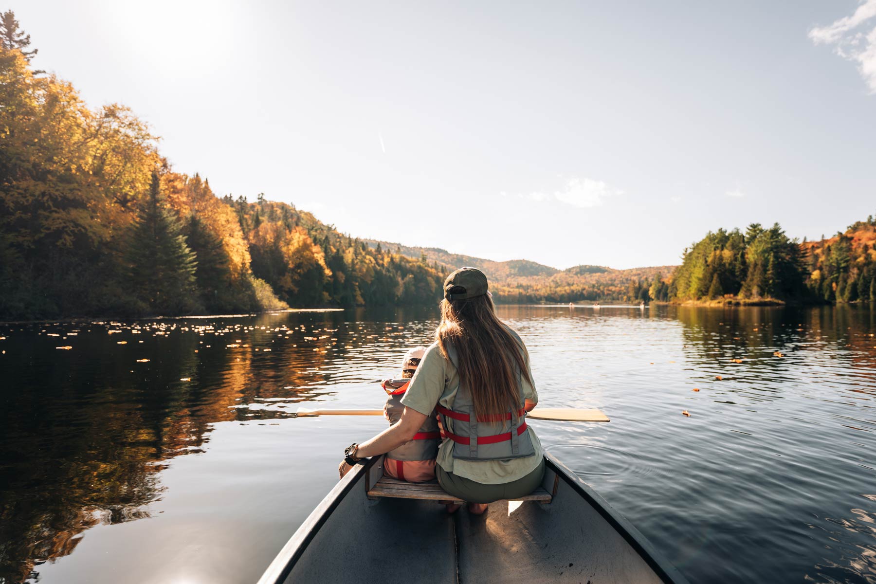 Location canoe, Parc de la Mauricie
