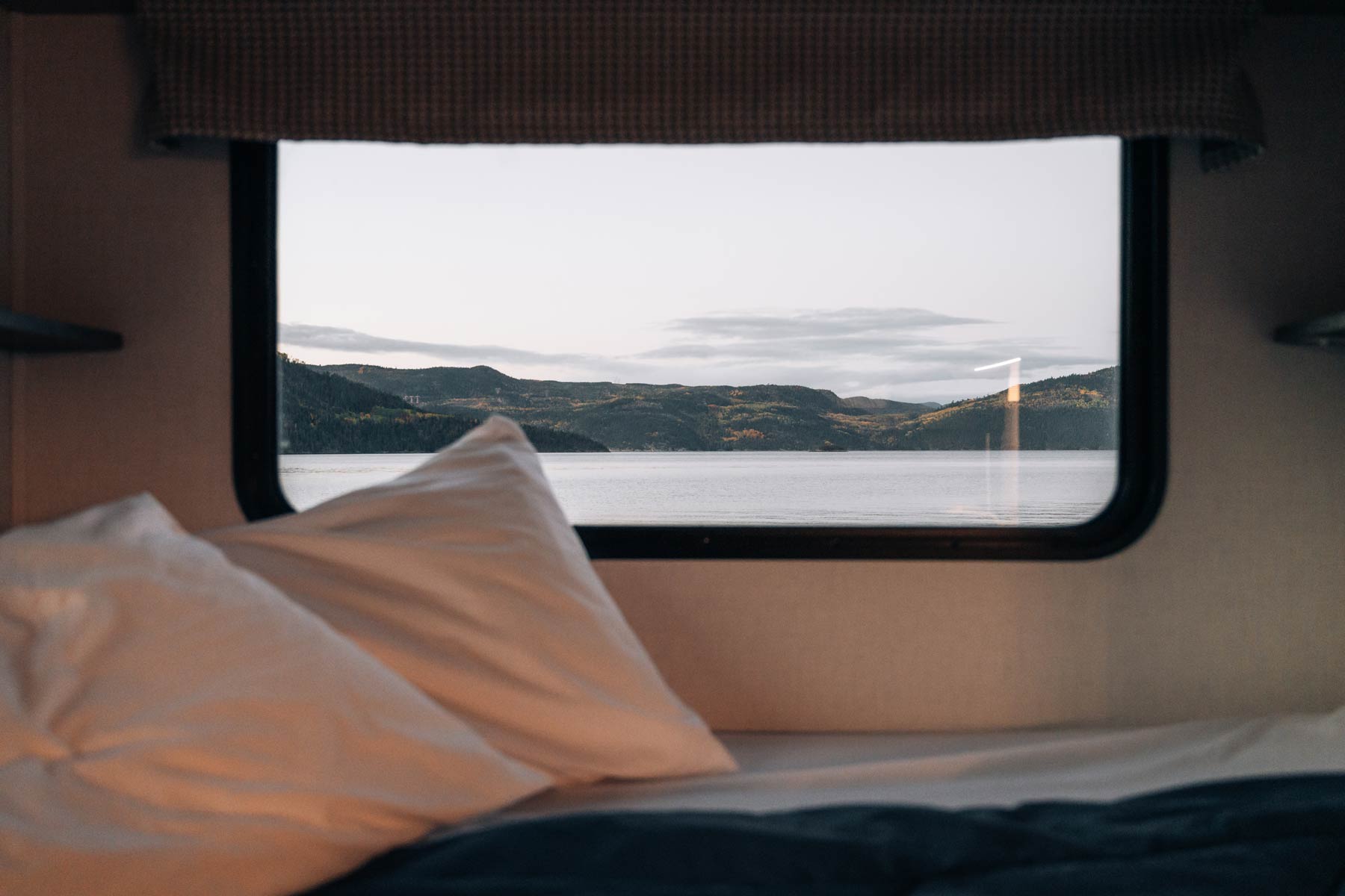 Camping bord de l'eau, Fjord du Saguenay