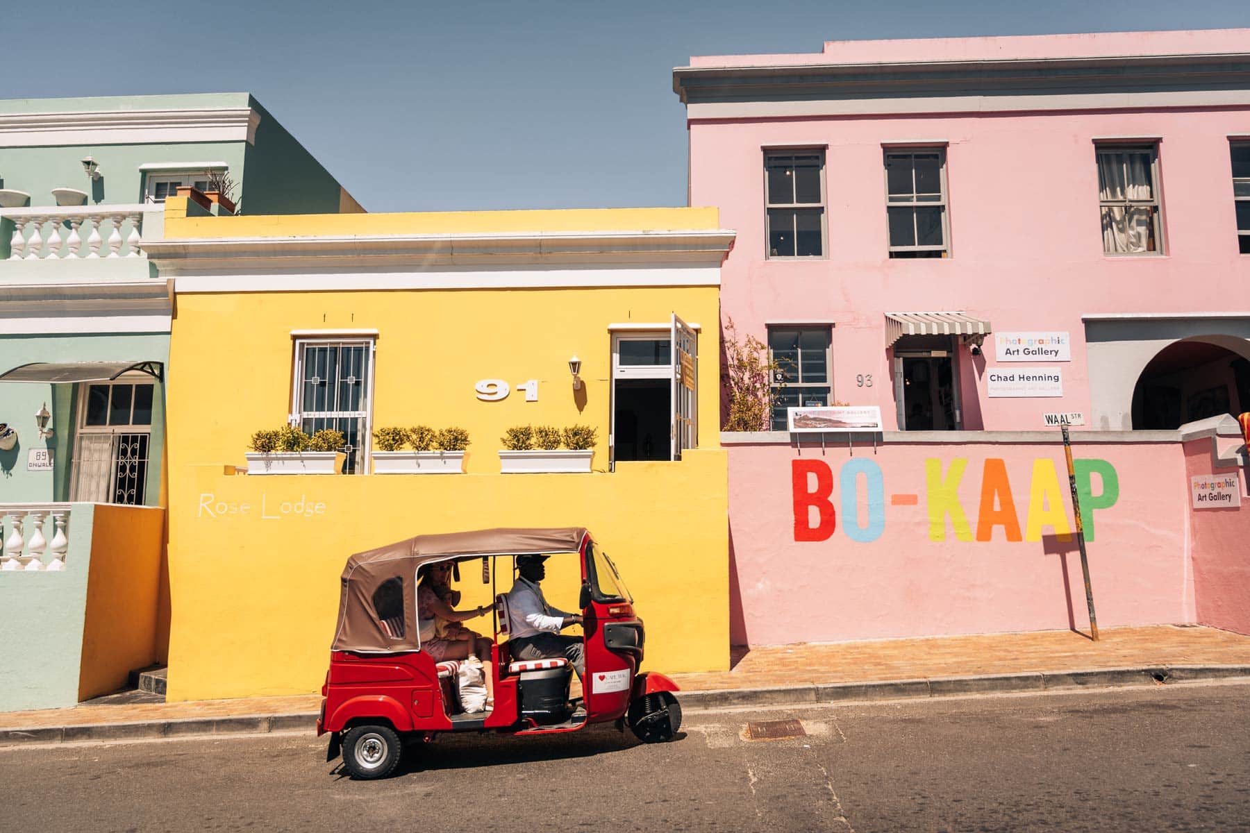 Excursion en tuk tuk, Cape Town