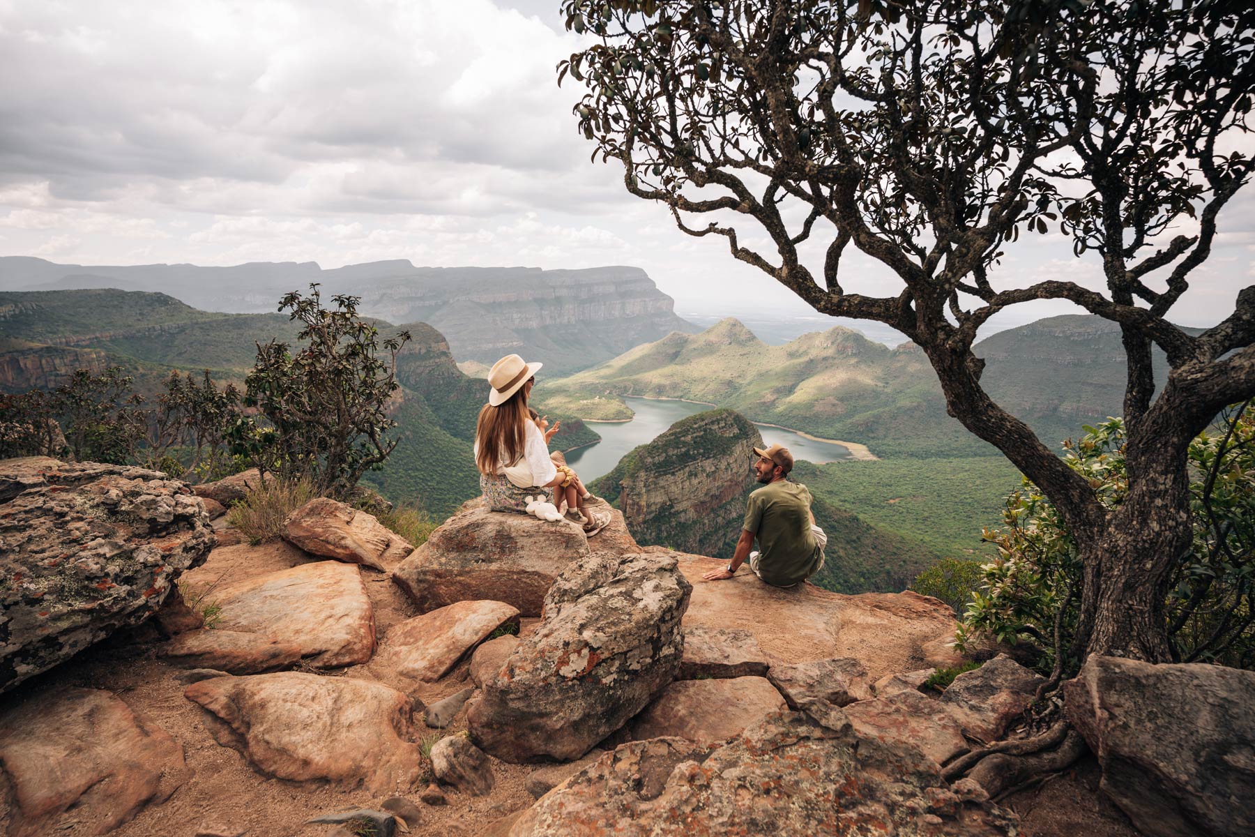 Blyde Canyon, Afrique du Sud - Three Rondavels