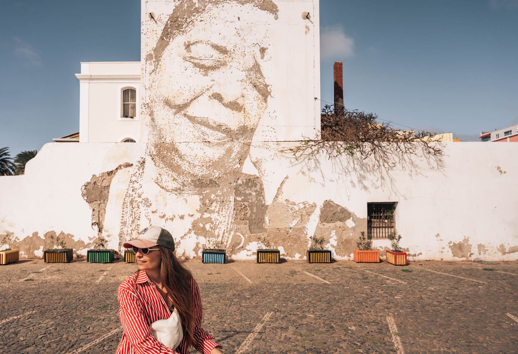 Street Art Mindelo - Cesaria Evora
