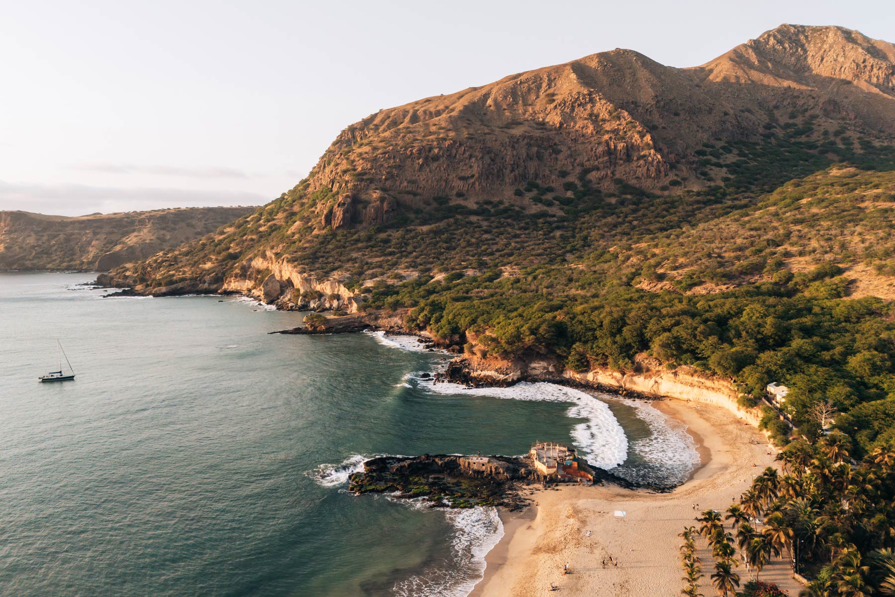 Plage de Tarrafal, Santiago