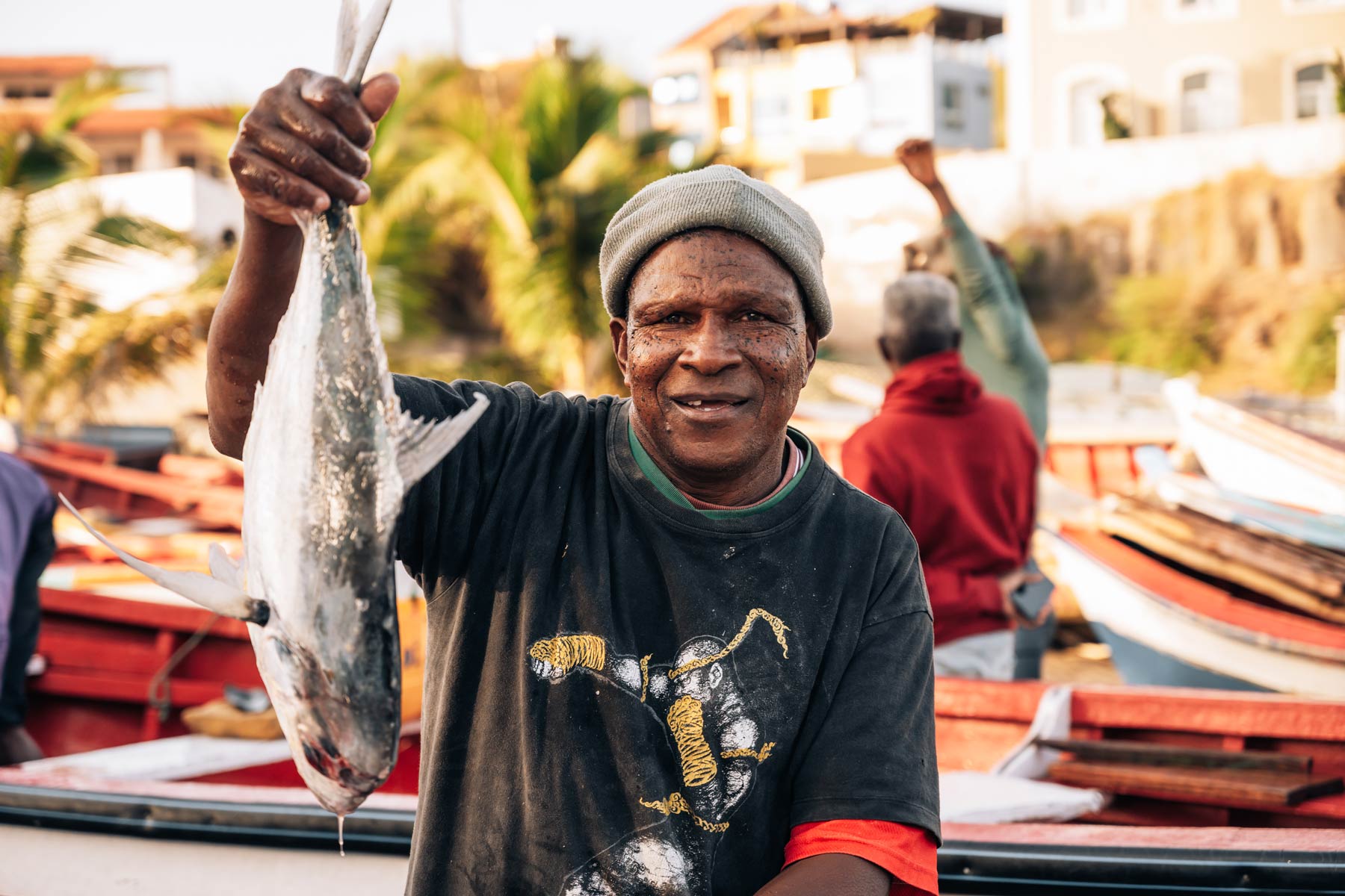 Pêcheur, Tarrafal, Cap Vert