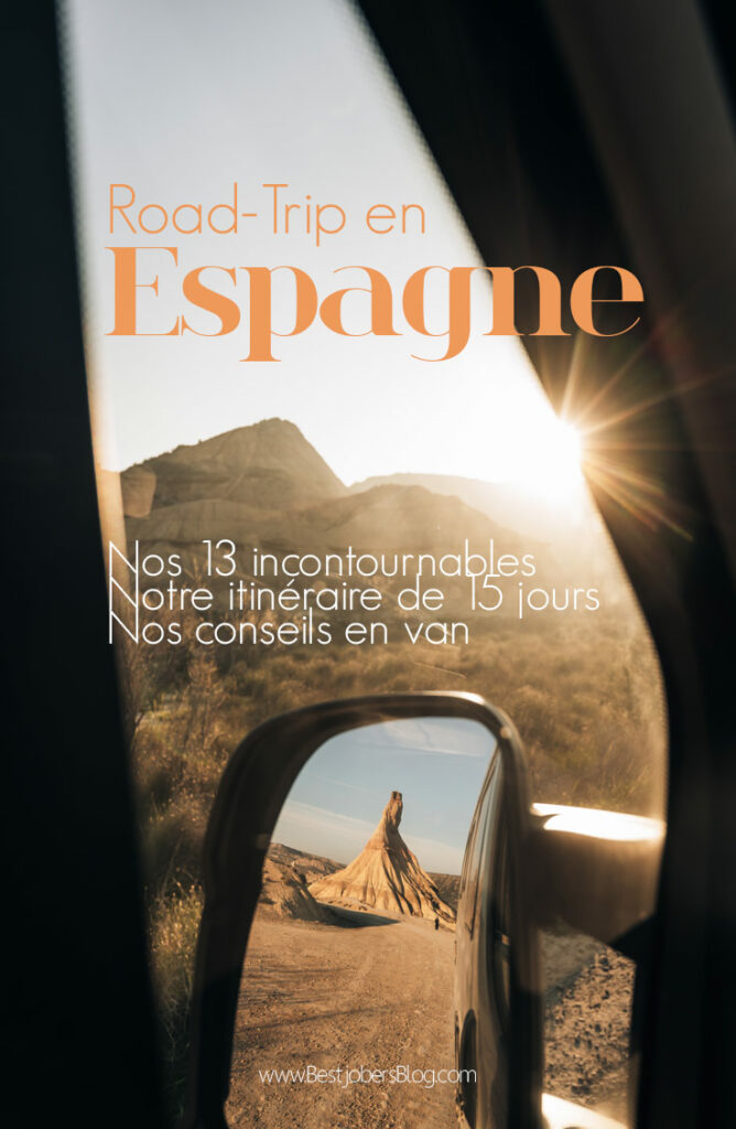 Espagne du Nord en Van, itinéraire Bestjobers Blog
