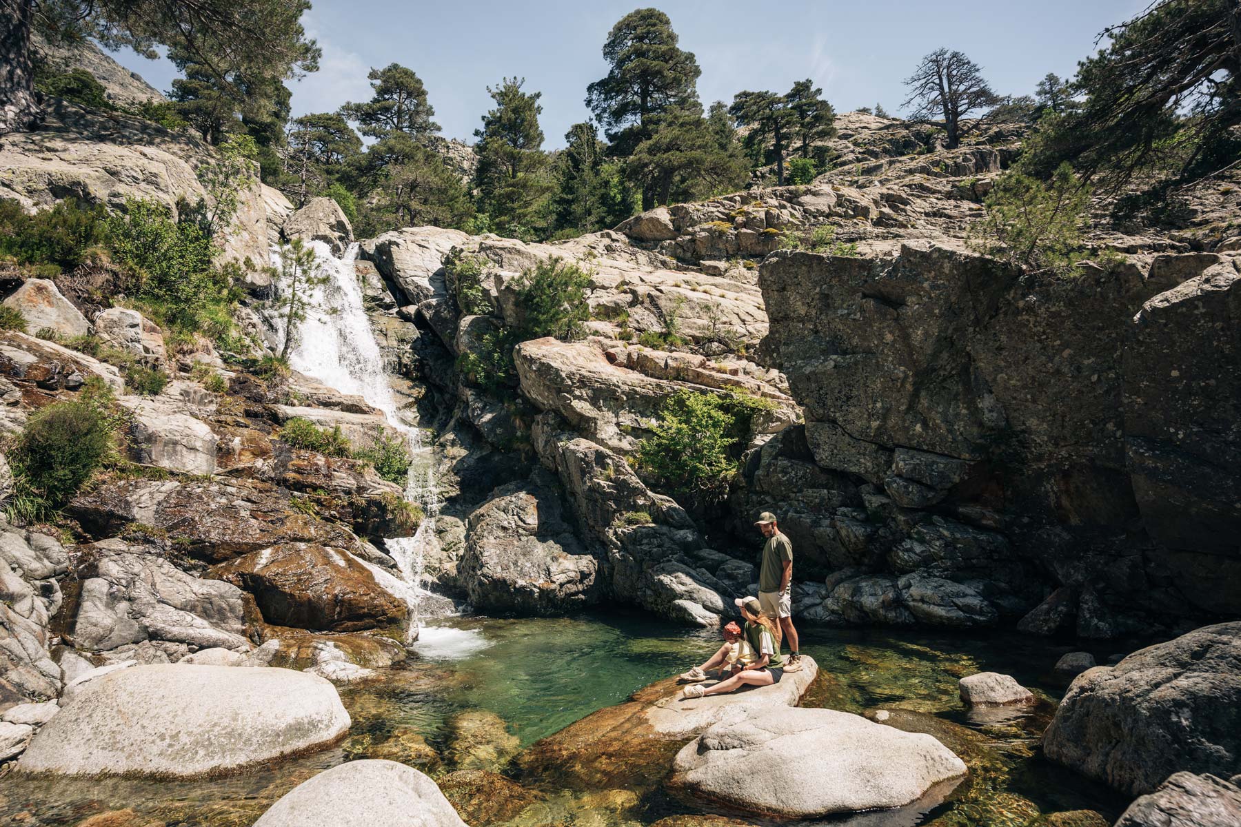Cascade des Anglais, Corse