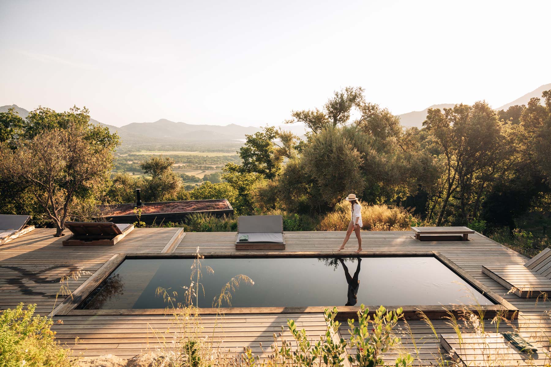 eco lodge u viaghju, Corse