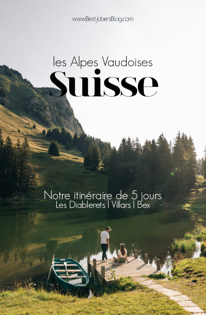 les alpes vaudoises en été